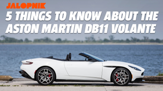 Five Things To Know About The Drop Dead Gorgeous Aston Martin DB11 Volante